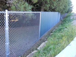 Chain Link Residential Fencing